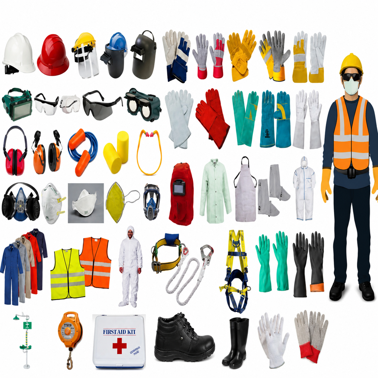 PPE Kit suupliers in Pune - R. M. Fire & Safety